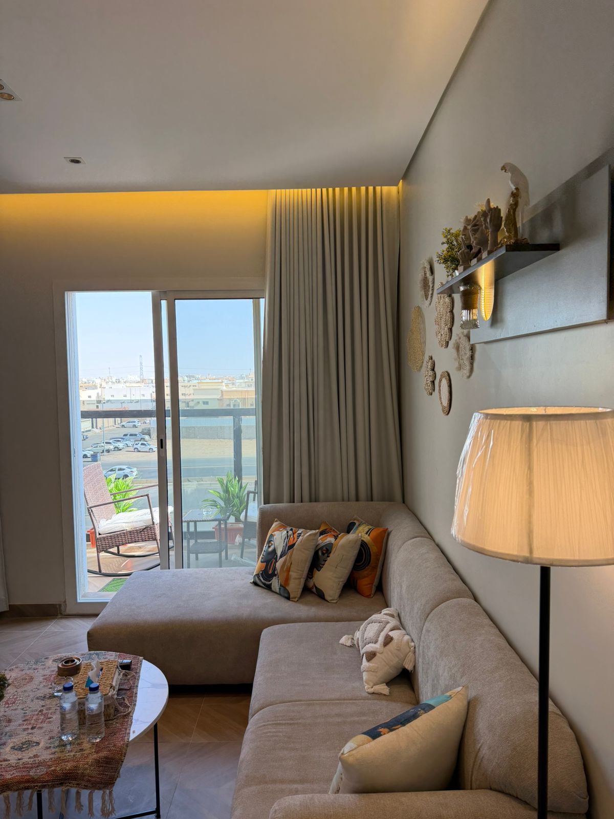 شقه ماستر واطلاله بلكونه