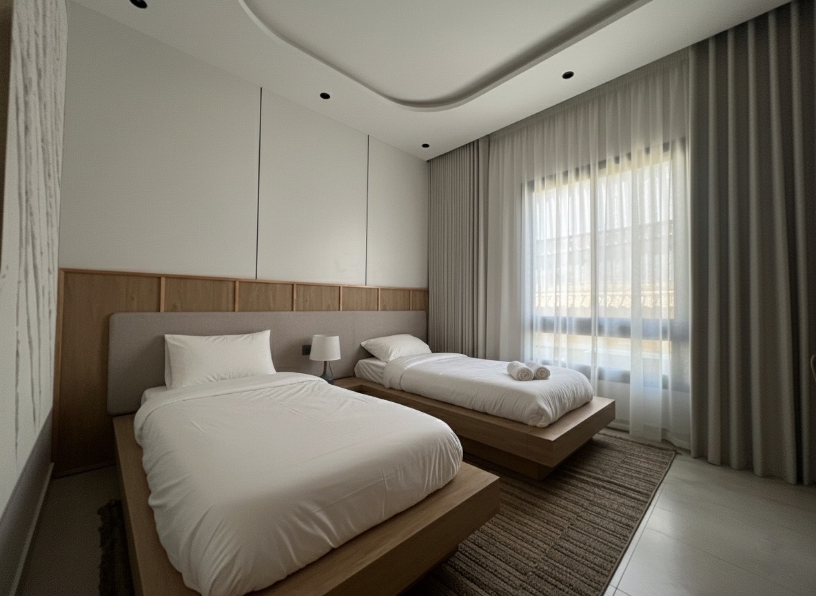 شقه هادئه بموقع مميز