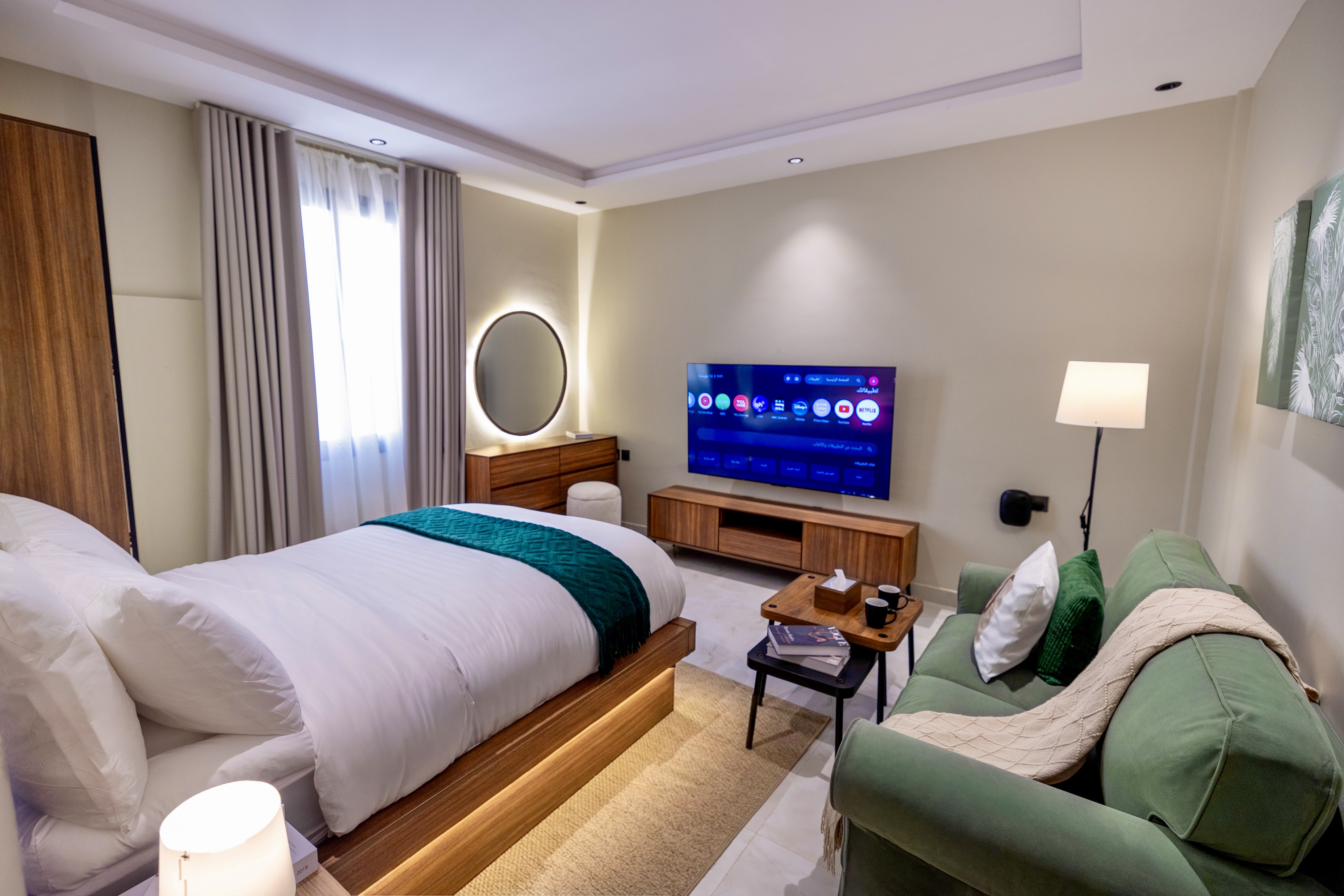 شقه اقامه طويله | غساله | مطبخ كامل | السليمانيه