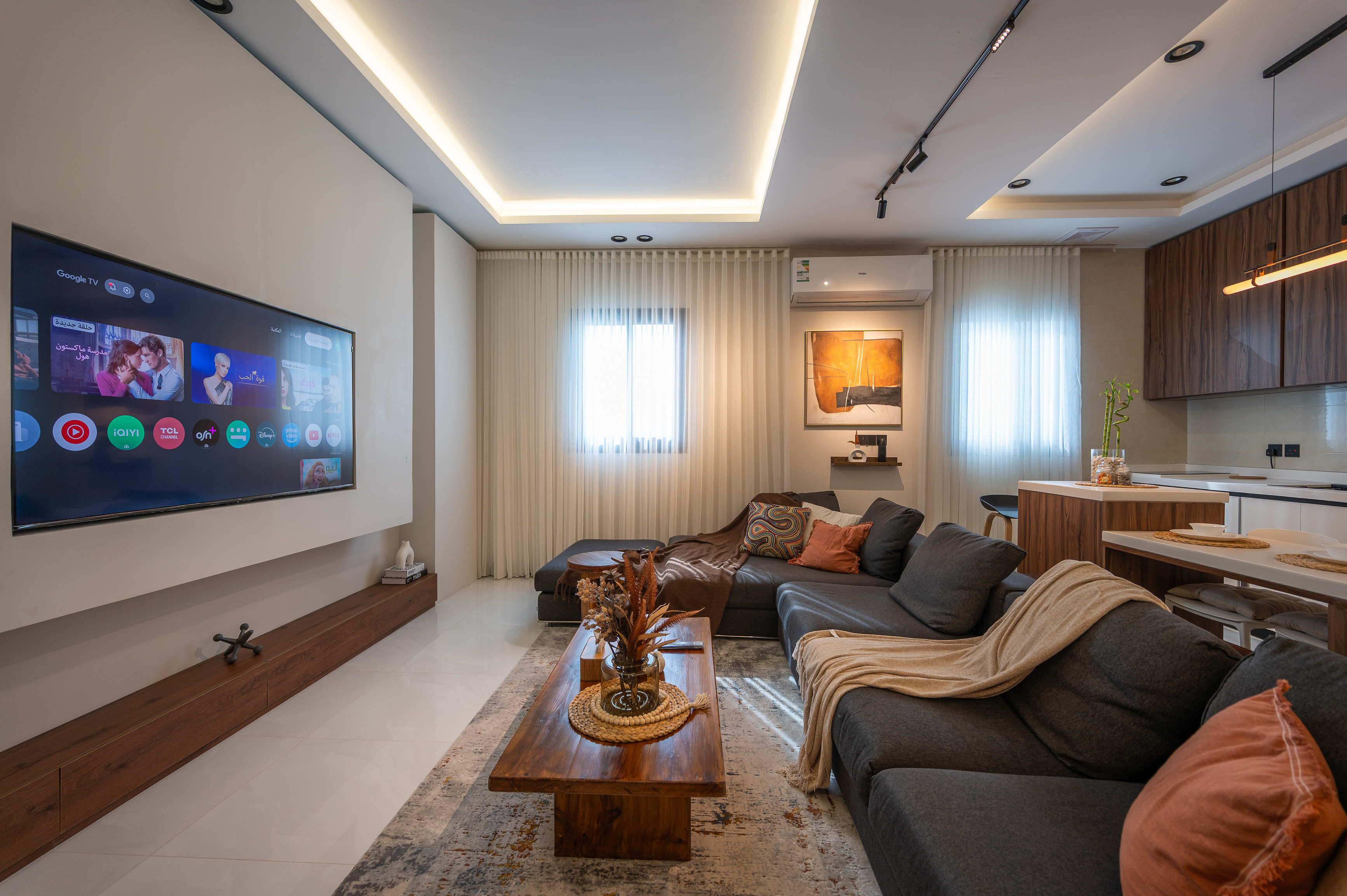 وحده فندقيه غرفتين نوم بالقرب المطار