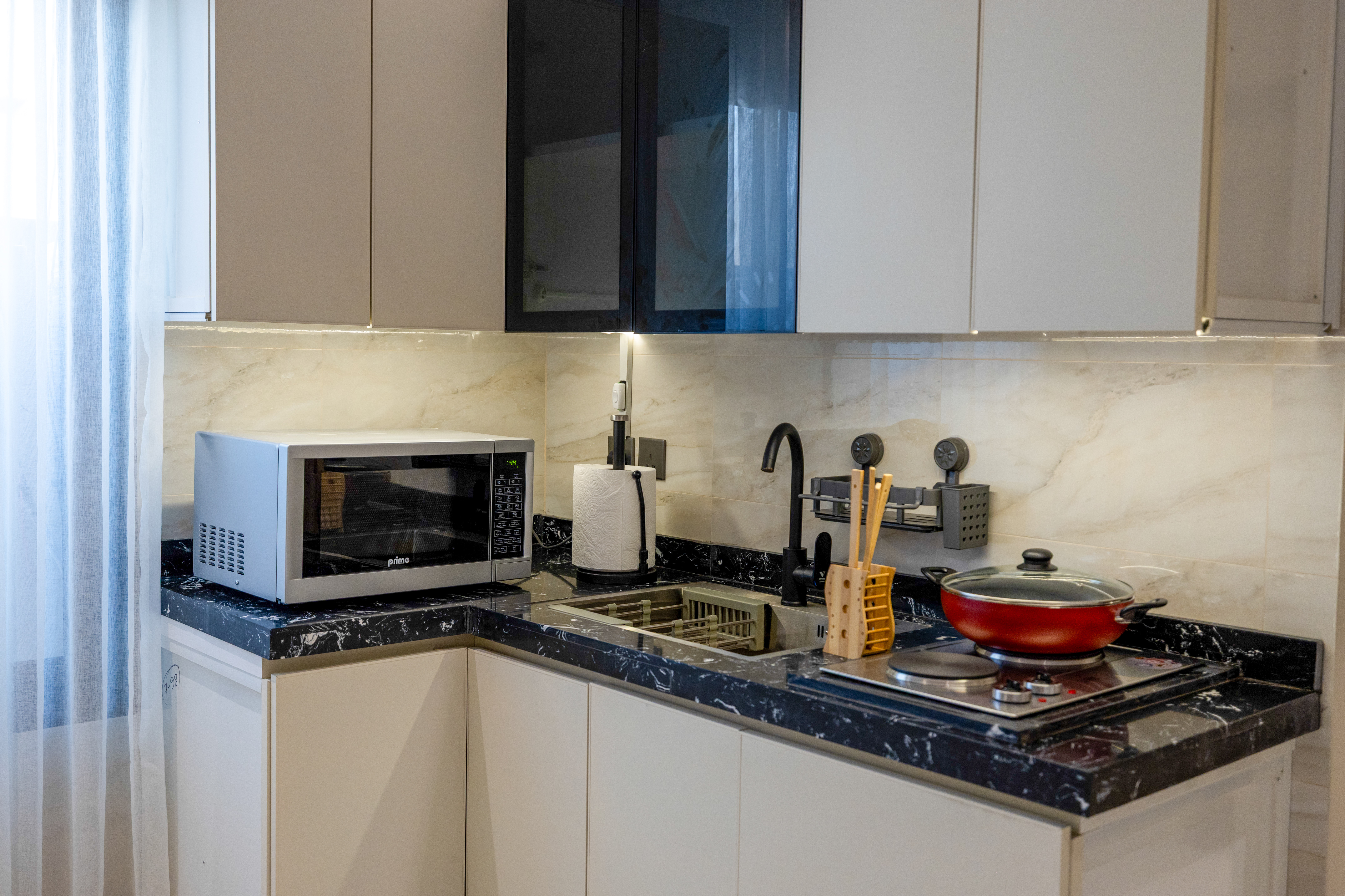 شقه اقامه طويله | غساله | مطبخ كامل | السليمانيه