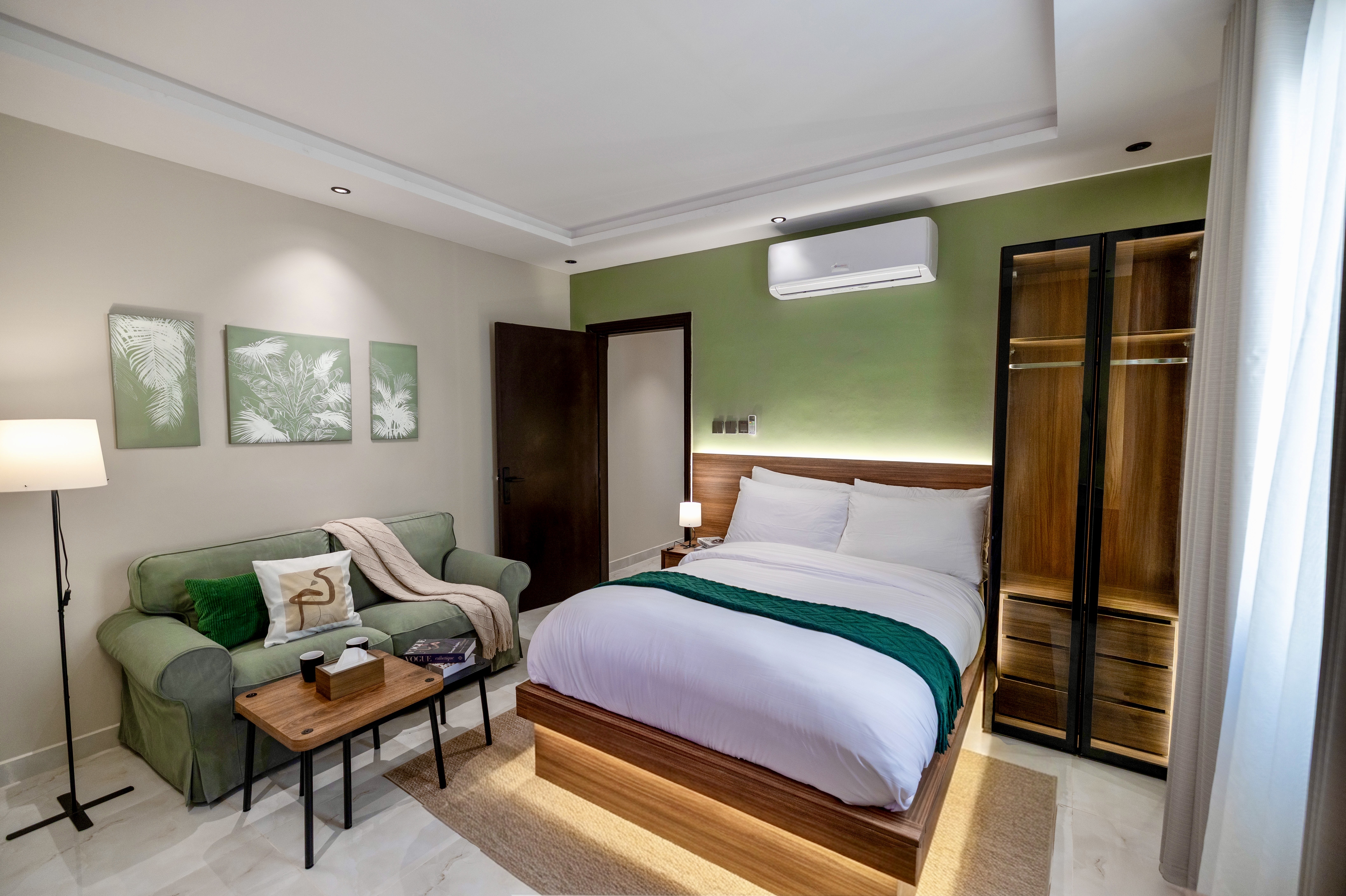 شقه اقامه طويله | غساله | مطبخ كامل | السليمانيه